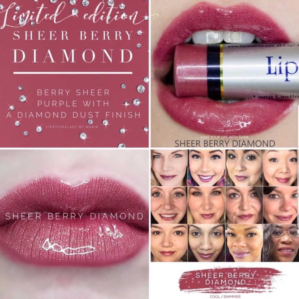Sheer Beery Diamond Edition Lipsense
